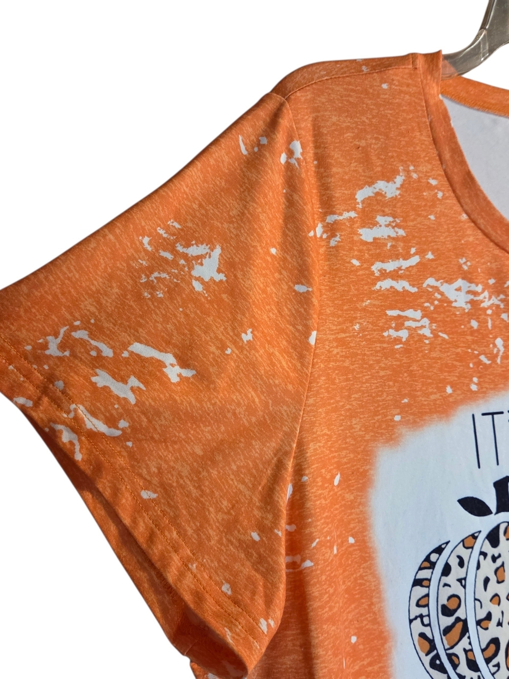 Women's Orange 'It's Fall Y'all' Pumpkin Graphic Tee - Picture 4 of 4